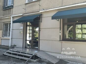 Укладка плитки, перенос металического козырька
