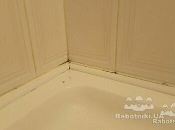 Заміна силікона у душовій кабіні.