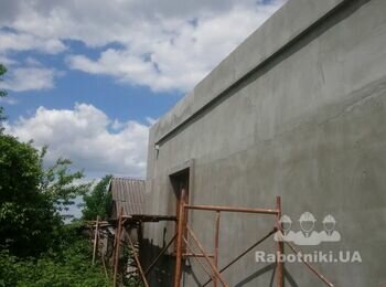 Фасадні роботи (підготовка та нанесення дек. штукатурки) 180 м