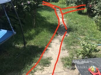 Укладання тротуарної плитки 40х40х5см
