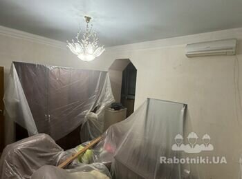 Выровнять стены и покраска