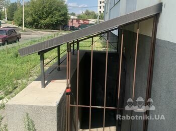 Ремонт козырька