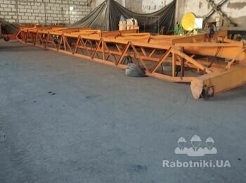Покраска опорной кранбалки