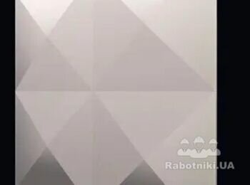 Монтаж 3д панелей з гіпсу в м. Київ