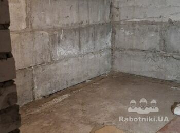 Ремонт цокольного приміщення(потолок, стіни, підлога)