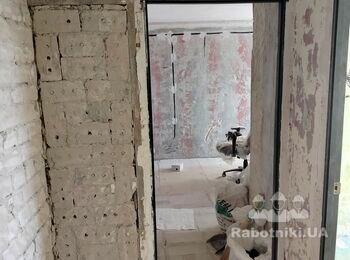Вирівнювання стін (штукатурка) 100 кв.м. Можливо + стеля