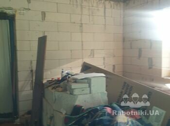 Штукатурні роботи у будинку 100 кв.м., відкоси вікон