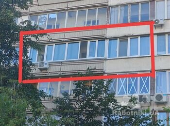 Утеплення балкону 5-й поверх
