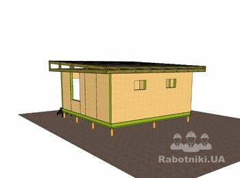 Скласти будинок з sip панелей