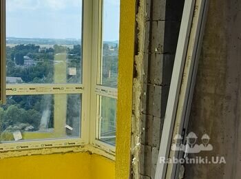 Демонтаж стіни кервмзитобетонні блоки, 9 метрів квадратних