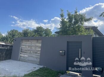 Зробити двускатну покрівлю на гараж площею 25 м2