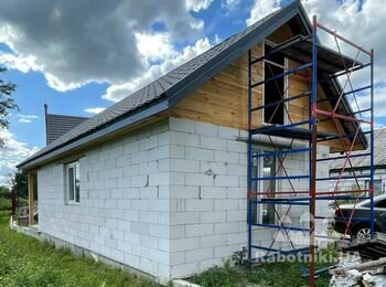 Штукатурка стін, укладання плитки