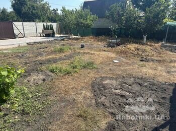 Підготовка ділянки (4 сотки ) для облаштування газону