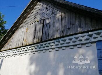 Заміна фронтона в приватному будинку