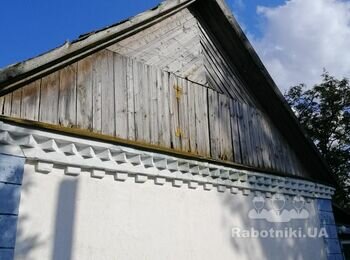 Заміна фронтона в приватному будинку