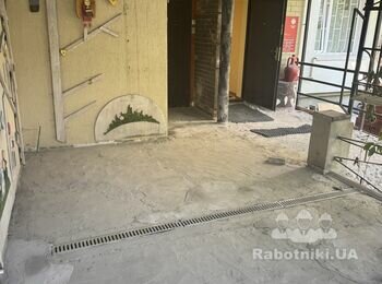 Укладка ганку фем плиткою