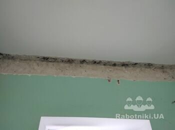Подготовить стены и потолок под покраску (штукартуркашпаклевка)
