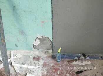 Подготовить стены и потолок под покраску (штукартуркашпаклевка)