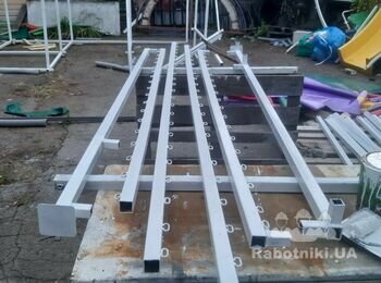 Свердління та фарбування металоконструкцій