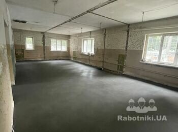 Кладка перегородок з піноблока 125 кв.м.
