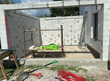 Зробити дах кімнати 20м2 та тамбуру 6м2