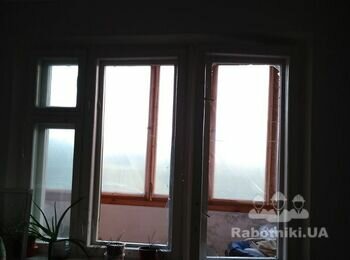 Купити, привезти та вставити скло у дерев'яні вікна квартири