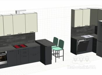 Виготовлення та встановлення недорогої кухні