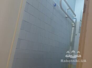 Демонтаж перестінка з полотенце сушилкою