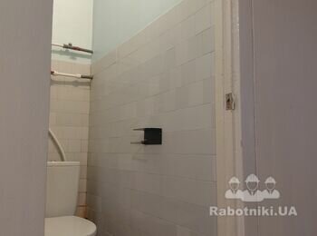 Демонтаж перестінка з полотенце сушилкою
