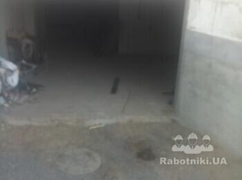 Скважина малогабаритной установкой