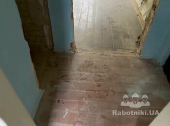 Укладання Osb плити на стару дерев'яну підлогу приблизно 30 м/кв