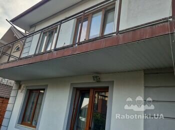 Стяжка під терасну дошку на балконі 20 м.кв.