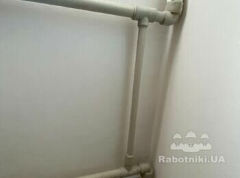 Заміна труб для батареї. Опалення. Сантехніка. Сантехнічні роботи