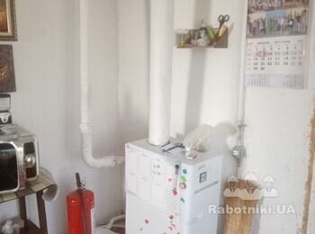 Монтаж та демонтаж газового котла.