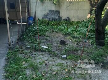 Викопати яму під погріб вручну.
