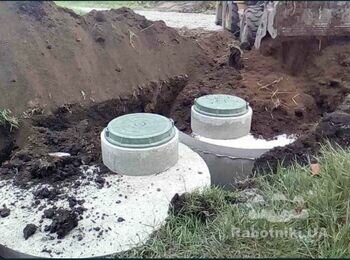 Встановлення каналізаційних кілець