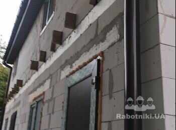 Утеплення будинку пінопластом