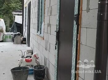 Утеплення будинку пінопластом