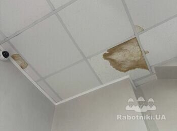 Заміна 4 плит на потолку