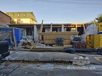 Нужно выложить стены 2го этажа, общий объем 73м