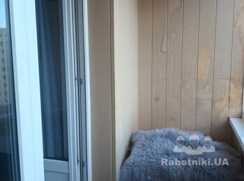 Ремонт лоджії, прибрати затікання і обшити вагонкою