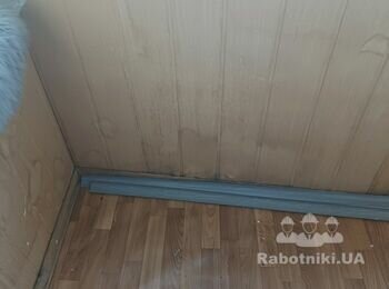 Ремонт лоджії, прибрати затікання і обшити вагонкою