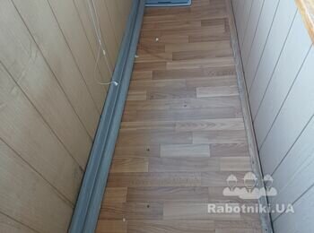 Ремонт лоджії, прибрати затікання і обшити вагонкою