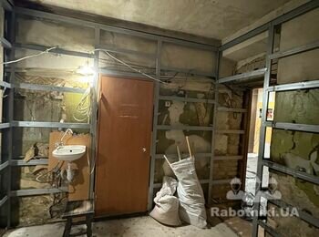 Обшити гіпсокартоном 50кв.м. комерція.