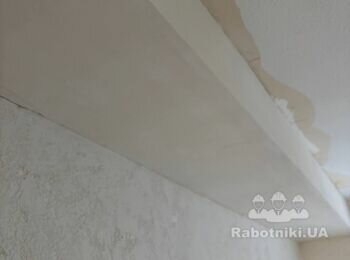 Штукатурка відкосів, фініш