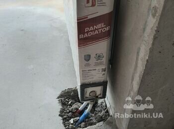 Підключення батареї опалення зі стіни, а не з підлоги