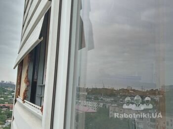 Ремонт балкона.