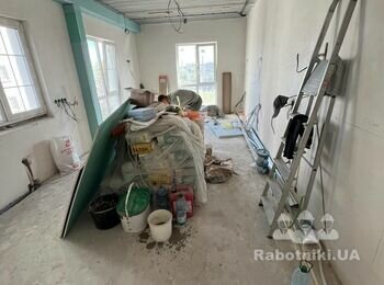 Потрібен плиточник.Плитка 120х60.