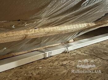 Ремонт вентиляції на горищі