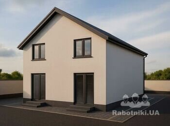 Утеплення та оздоблення фасаду будинку котеджного типу